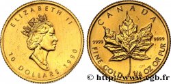 CANADá
 10 Dollars  mapple leaf  1990 