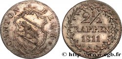 SWITZERLAND - CANTON OF BERN 2 1/2 Rappen 1811  MS 