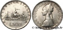 ITALY 500 Lire “caravelles” 1958 Rome AU 