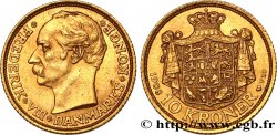 DINAMARCA - REINO DE DINAMARCA - FEDERICO VIII 10 Kroner 1908 Copenhague