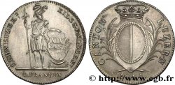 SUISSE - CANTON DE LUCERNE 4 Franken 1814 Lucerne TTB+ 