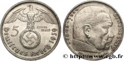 ALLEMAGNE 5 Reichsmark 1939 Munich SUP/SPL 