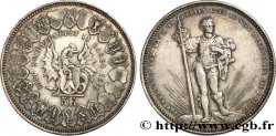 SUISSE 5 Francs, monnaie de Tir, Bâle 1879  TTB 