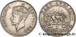 AFRICA DI L&nbsp;EST BRITANNICA  1 Shilling Georges VI 1950 Heaton - H