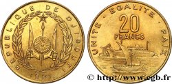 DJIBOUTI 20 Francs 1991 Paris