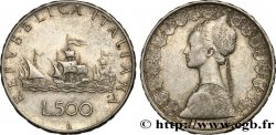 ITALIA 500 Lire “caravelles” / dame du style de la renaissance 1964 Rome - R