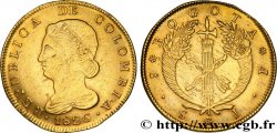 COLOMBIE - RÉPUBLIQUE DE COLOMBIE 8 Escudos 1826 Bogota