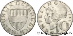 AUTRICHE 10 Schilling 1958  TTB 