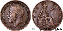 ROYAUME-UNI 1 Penny Georges V 1917  TB+ 