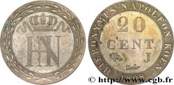GERMANY - KINGDOM OF WESTPHALIA - JÉRÔME NAPOLÉON 20 Centimes épreuve de Jeuffroy 1808 