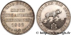 GERMANY - DUCHY OF ANHALT-BERNBURG 1 Thaler des mines Alexandre-Charles 1862 Berlin