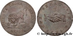 SIERRA LEONE 1 Penny Sierra Leone Company 1791  fVZ 