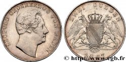 GERMANIA - BADEN 2 Gulden Léopold Ier de Bade 1847 Karlsruhe