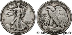 ÉTATS-UNIS D AMÉRIQUE 1/2 Dollar Walking Liberty 1934 San Francisco - S TB 