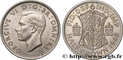 VEREINIGTEN KÖNIGREICH 1/2 Crown Georges VI 1948 