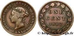 CANADA 1 Cent Victoria 1887 