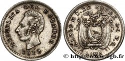 ECUADOR 1/2 Decimo de Sucre Antonio Jose de Sucre 1912 Lima