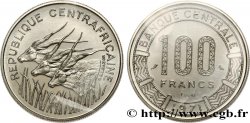 CENTRAFRIQUE Essai de 100 Francs antilopes 1971 Paris