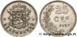 LUXEMBOURG 25 Centimes 1927 Bruxelles