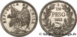 CHILI 1 Peso condor 1933 Santiago