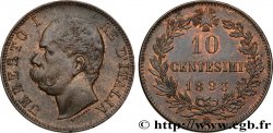 ITALY 10 Centesimi Humbert Ier 1893 Birmingham