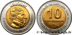 URUGUAY 10 Pesos José Gervasio Artigas, libérateur de l Uruguay 2000 