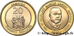 JAMAICA 20 Dollars armes / Marcus Garvey, héros national 2001  MS 