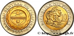 FILIPPINE 10 Pisos sceau de la Banque Centrale des Philippines / Apolinario Marini et Andres Bonifacio 2006 