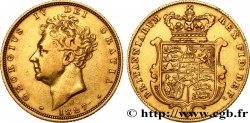 GREAT BRITAIN - GEORGE IV 1 Souverain 1827 Londres