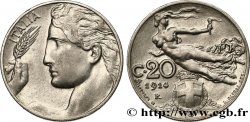 ITALIE 20 Centesimi  Italie / allégorie de la Liberté 1914 Rome