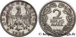 GERMANY 2 Reichsmark 1926 Berlin