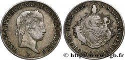 HUNGARY 20 Krajczar Ferdinand V 1839 Kremnitz