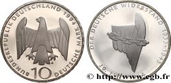 GERMANY 10 Mark Proof La Résistance Allemande 1994 Berlin