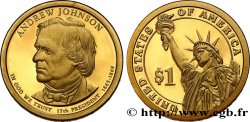 ÉTATS-UNIS D AMÉRIQUE 1 Dollar Présidentiel Andrew Johnson - Proof 2011 San Francisco