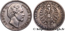 ALEMANIA - BAVIERA 5 Mark Louis II 1876 Munich