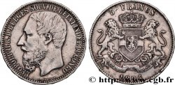 CONGO - ÉTAT INDÉPENDANT DU CONGO 5 Francs Léopold II 1894 