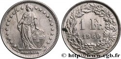 SWITZERLAND 1/2 Franc Helvetia 1960 Berne