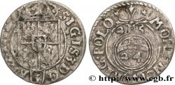 POLOGNE - ROYAUME DE POLOGNE - SIGISMOND III VASA 1 Półtorak / 3 Polker / 1/24 Thaler Sigismond III Vasa 1625 Cracovie