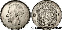 BELGIUM 10 Francs roi Baudouin légende française 1969 Bruxelles