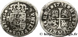 SPAIN 1/2 Real au nom de Philippe V 1735 Madrid