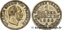GERMANIA - PRUSSIA 1 Silbergroschen (1/30 Thaler) Guillaume 1866 Berlin