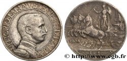 ITALIA 1 Lira Victor Emmanuel III 1er type 1908 Rome