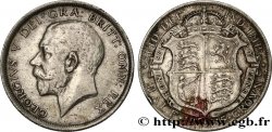 ROYAUME-UNI 1/2 Crown Georges V 1915 Londres TB+ 