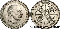 SPAGNA 100 Pesetas Francisco Franco (1966 dans les étoiles) 1966 Madrid