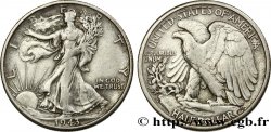 STATI UNITI D&nbsp;AMERICA 1/2 Dollar Walking Liberty 1943 San Francisco