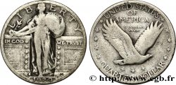 ÉTATS-UNIS D&nbsp;AMÉRIQUE 1/4 Dollar Liberté 1929 San Francisco