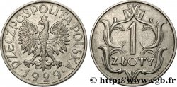POLONIA 1 Zloty aigle 1929 Varsovie