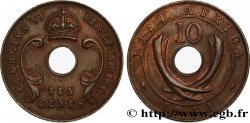 AFRIQUE DE L EST 10 Cents frappe au nom de Georges VI 1941 Bombay - I