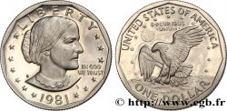 UNITED STATES OF AMERICA 1 Dollar Proof Susan B. Anthony  1981 San Francisco - S