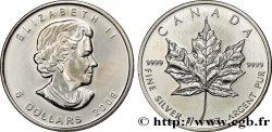 CANADA 5 Dollars (1 once) feuille d’érable 2009 
